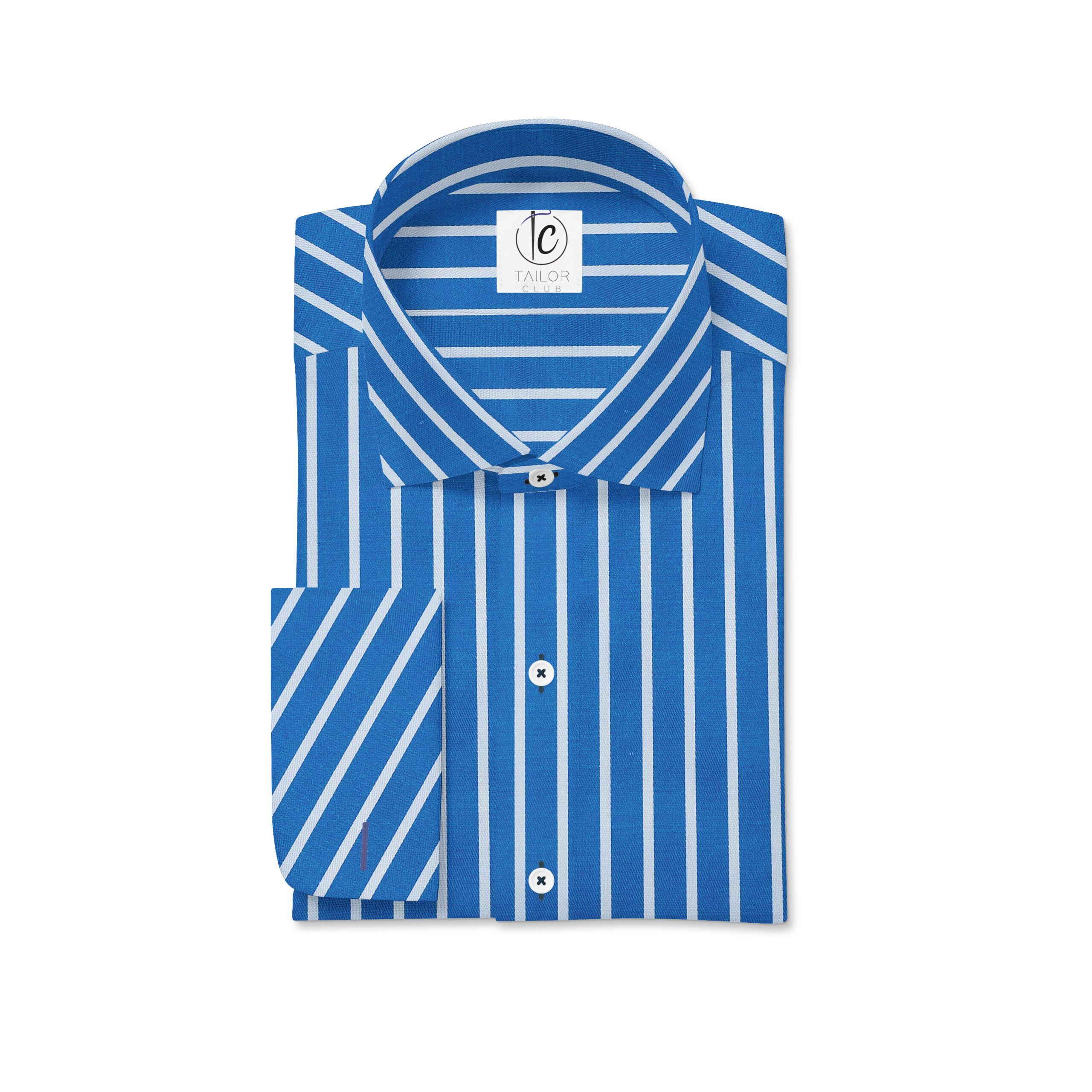 Camisa Formal Slim Con Iniciales Bordadas En Puño Camisa Formal Slim Con Iniciales Bordadas En Puño