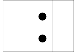 Puño recto de dos botones